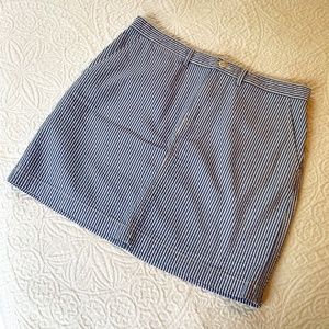 Blue Ralph Lauren Seersucker Skirt (LIKE NEW!)